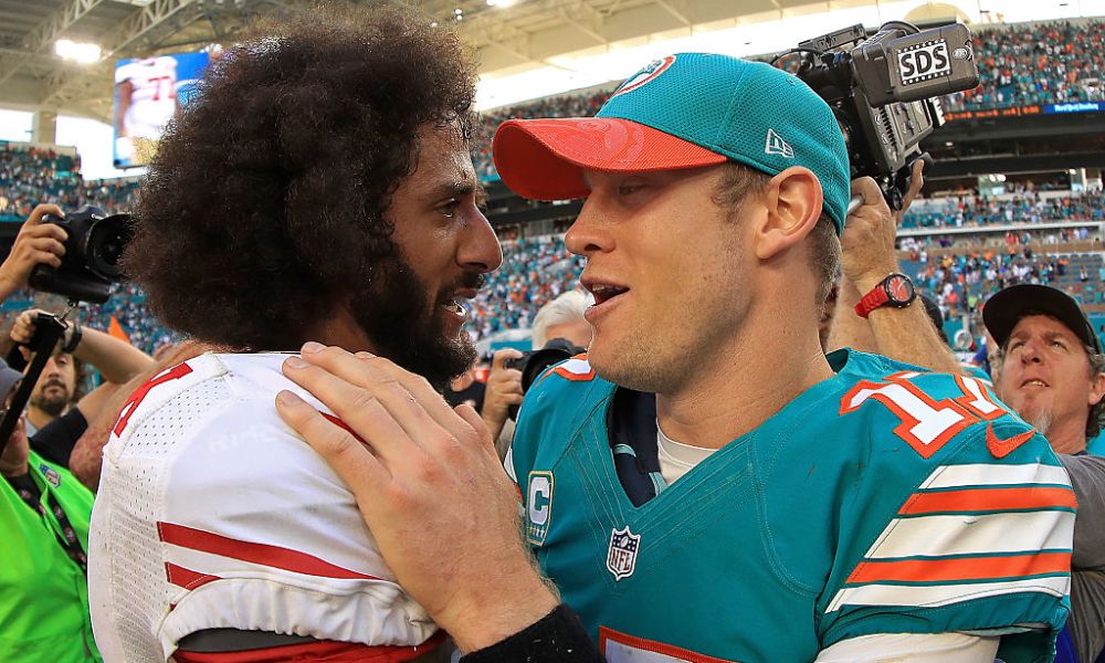 colin kaepernick miami dolphins hat