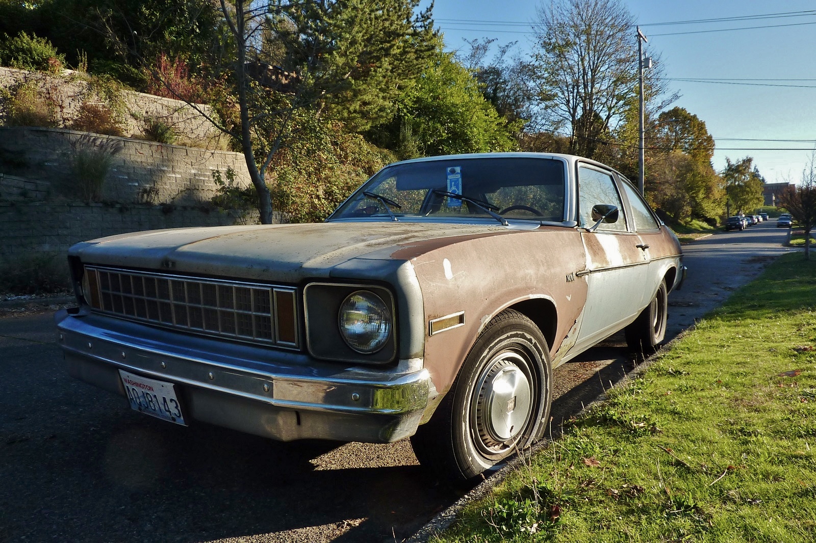 1977 Chevrolet Nova Hatchback.
