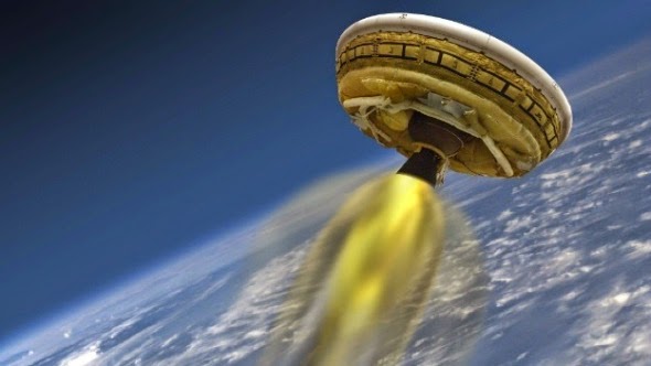 Δείτε τον “ιπτάμενο δίσκο” της NASA σε πτήση! [Video]