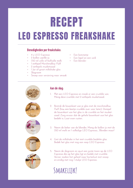 Leo espresso freakshake
