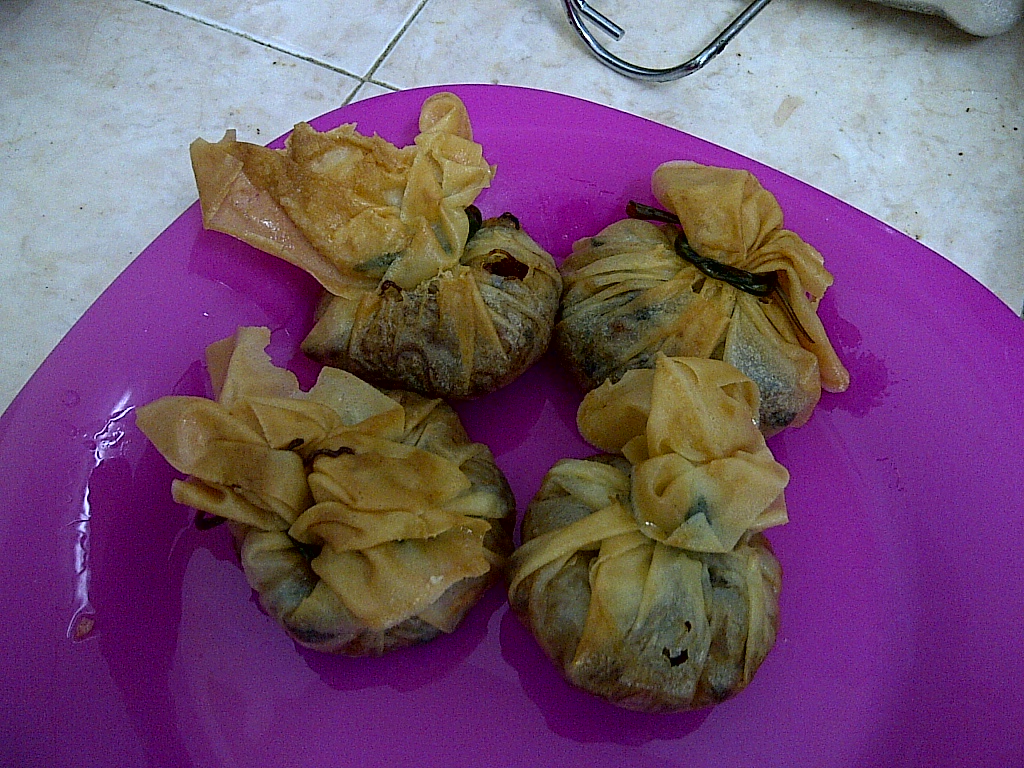 My LIFE My STORY....Where it Started Recipe One Thai Money bags