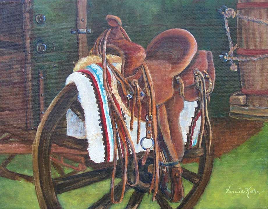 Artists Of Texas Contemporary Paintings and Art "A Hard Day's Work" by