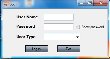 show password by checkbox