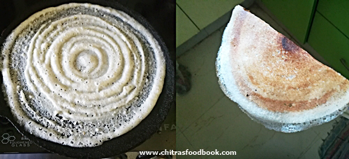 how to make dosa with ration rice