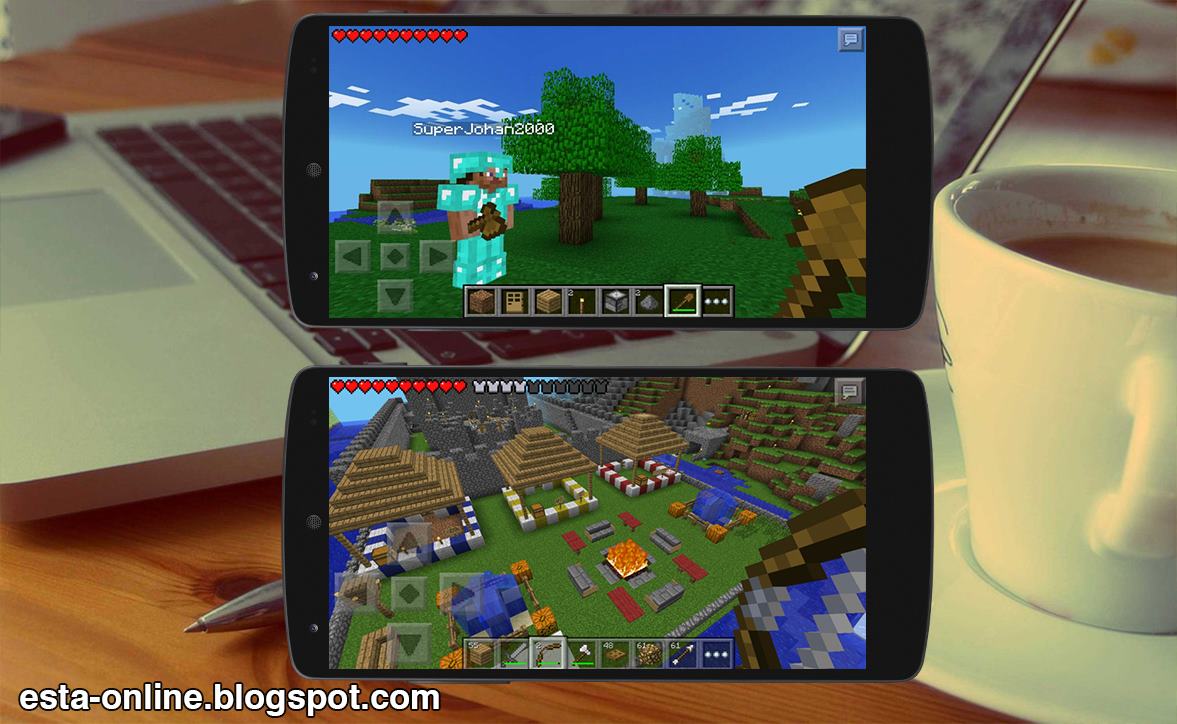 Descarga Minecraft Pocket Edition v0.14.2 APK Multilenguaje Full Última