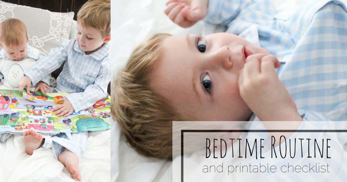 Bedtime Routine for Kids, Toddler Bedtime Routine, Printable Bedtime Routine; Bedtime Routine Checklist; Back to School Checklist; School Night Checklist; Nested Bean bag, Petite Plume Pajamas Gingham pajamas