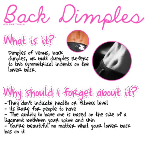 Dimples of Venus.