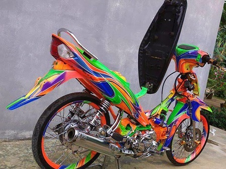 Modifikasi Yamaha Vega R Terbaru 2018 modifikasi yamaha vega Thailokk