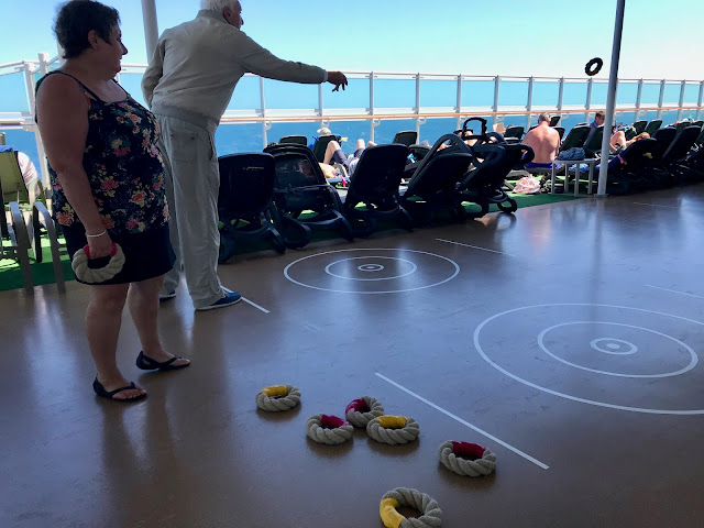 Deck quoits. Britannia, P and O cruise ship. pic: Kerstin Rodgers/msmarmitelover