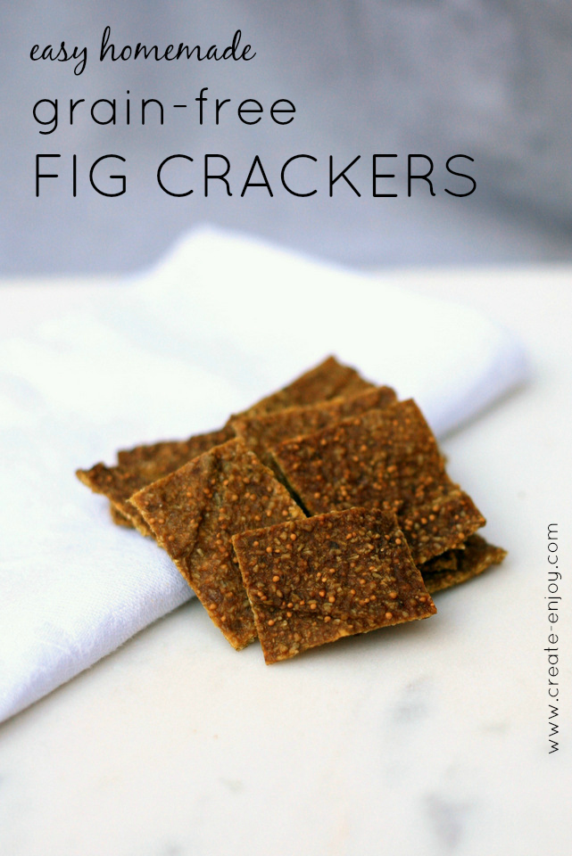 Homemade fresh fig "crackers" / Create / Enjoy