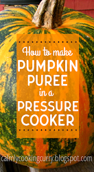 pumpkin puree pressure homemade cooker indian tools tips easy therefore officially easier method could october than making simple