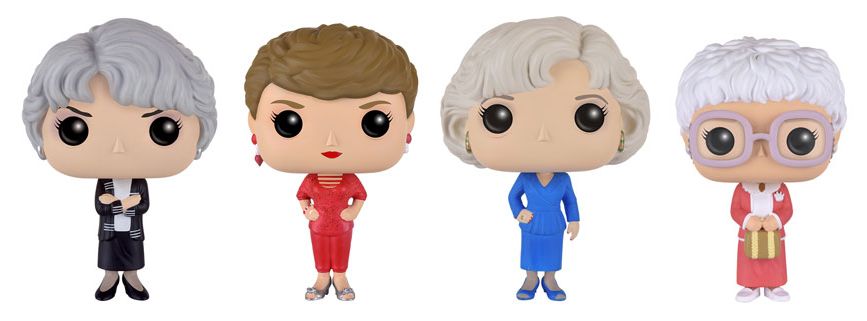 golden trio funko pop