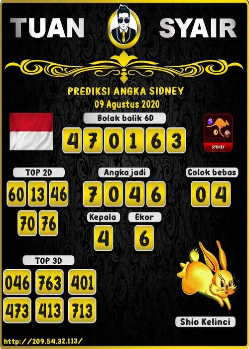 SYAIR SYDNEY ASIKTOTO