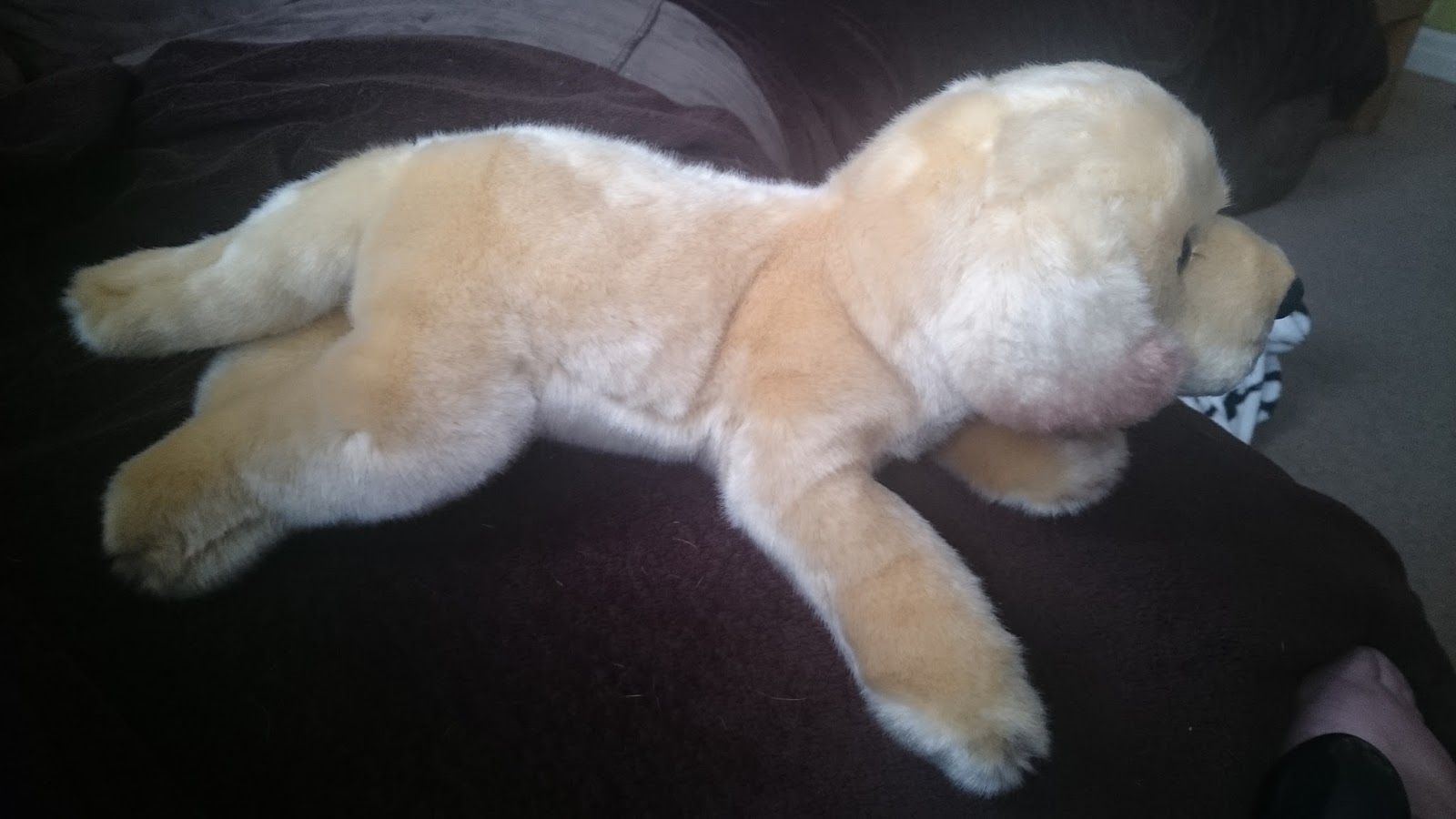 Classic Yellow Labrador Plush Toy Medium Size from the Yomiko Range Yomiko Product Review