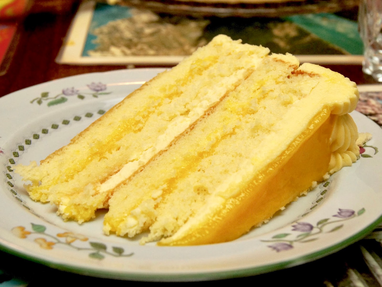 Different Yolks for Different Folks: Woody's Lemon Luxury Layer Cake
