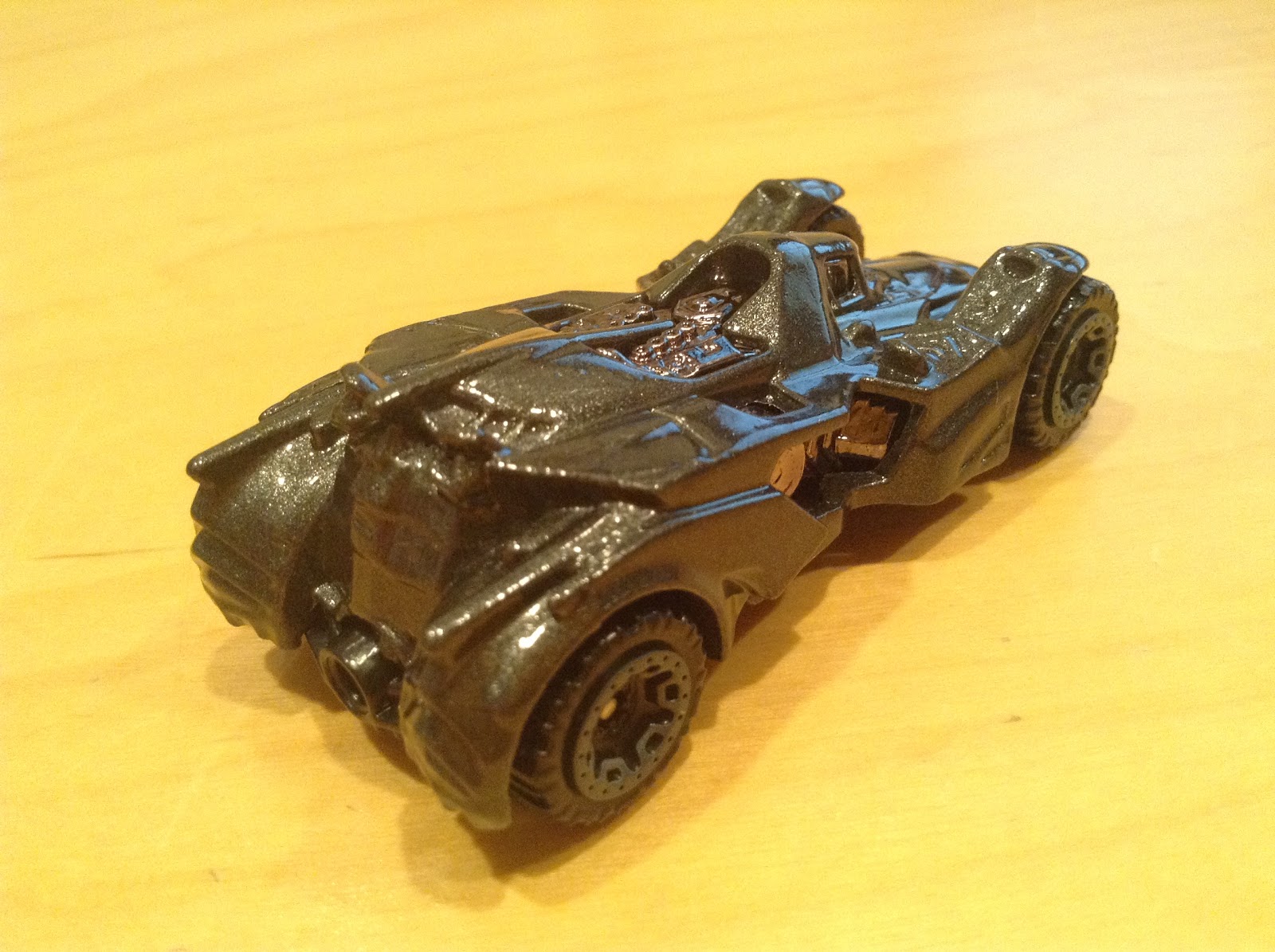 JULIAN'S HOT WHEELS BLOG Batman Arkham Knight Batmobile (2016 Batman)