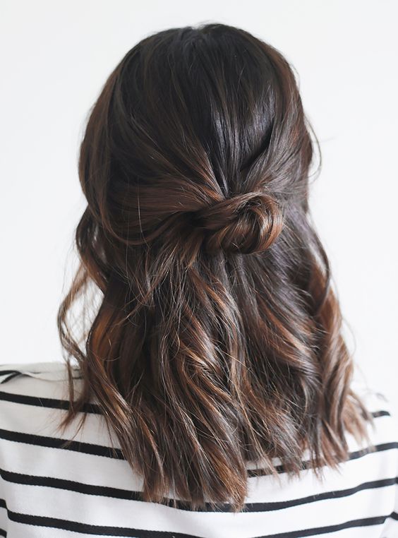 easy hairstyles to try when running late