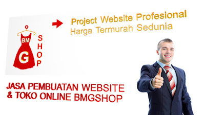 Jasa Pembuatan Website & Toko Online BMGShop