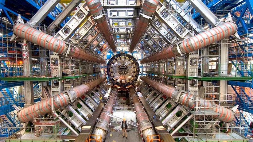 The Large Hadron Collider Atlas Detector in Particle Fever