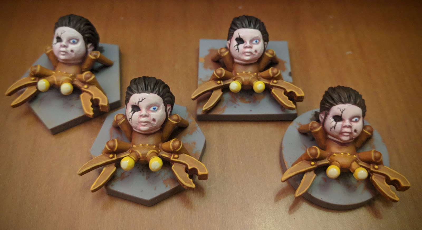 Painting Stuffed Fables Crawlies