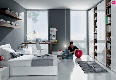 minimalist bedroom interiors