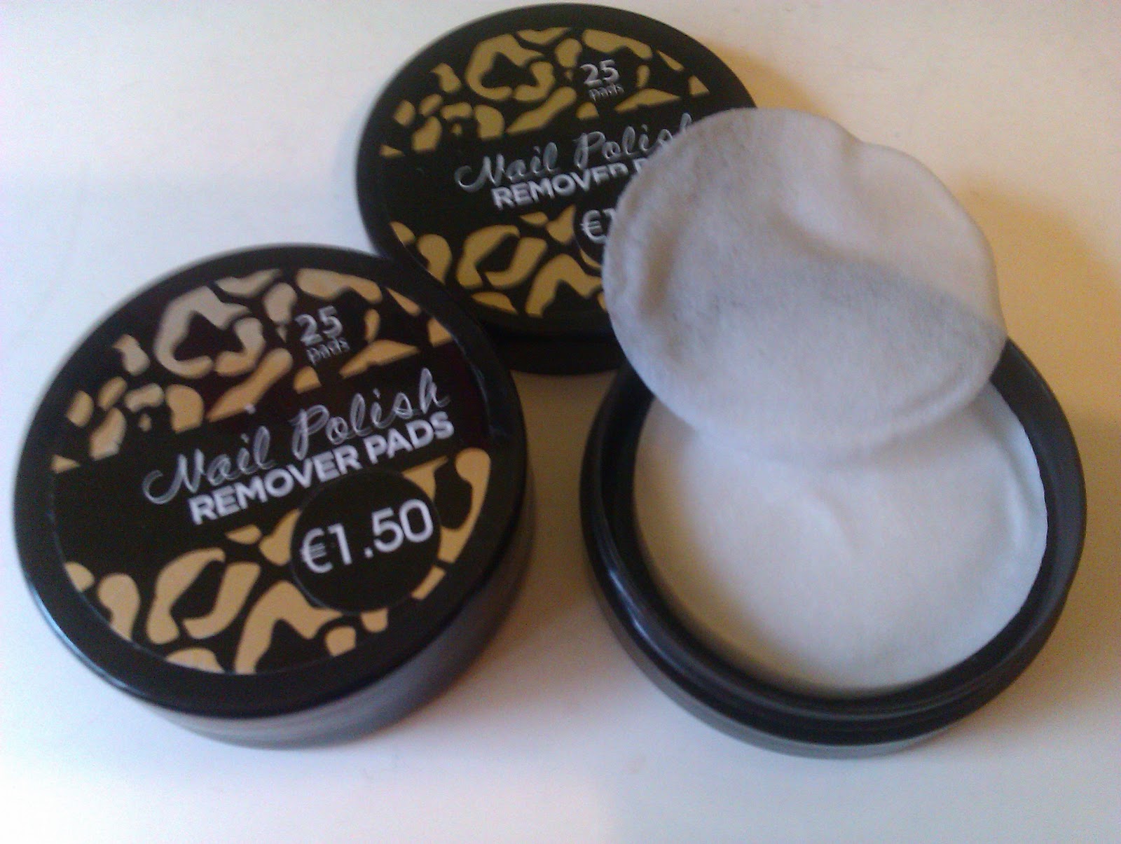 Noyikodih Nail polish remover pads Primark