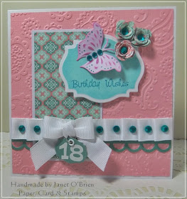Paper, Card & Stamps: birthday wishes '18'