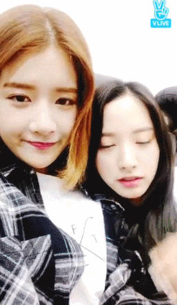 우주소녀 서열 꼴등인 리더 엑시.gif | 인스티즈