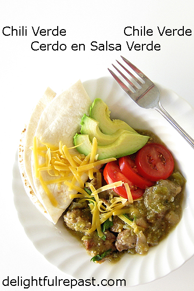 Recipes for November and Beyond (this one - Chili Verde) / www.delightfulrepast.com