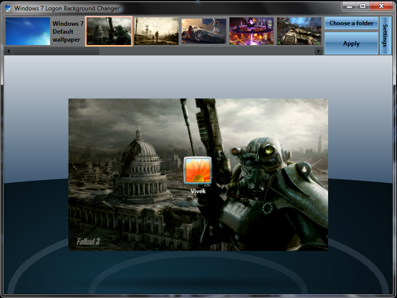 Windows 7 Logon Changer 7qus
