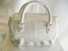 made FRESH daily: White Croc Skin Chanel Handbag with Cupcakes!
