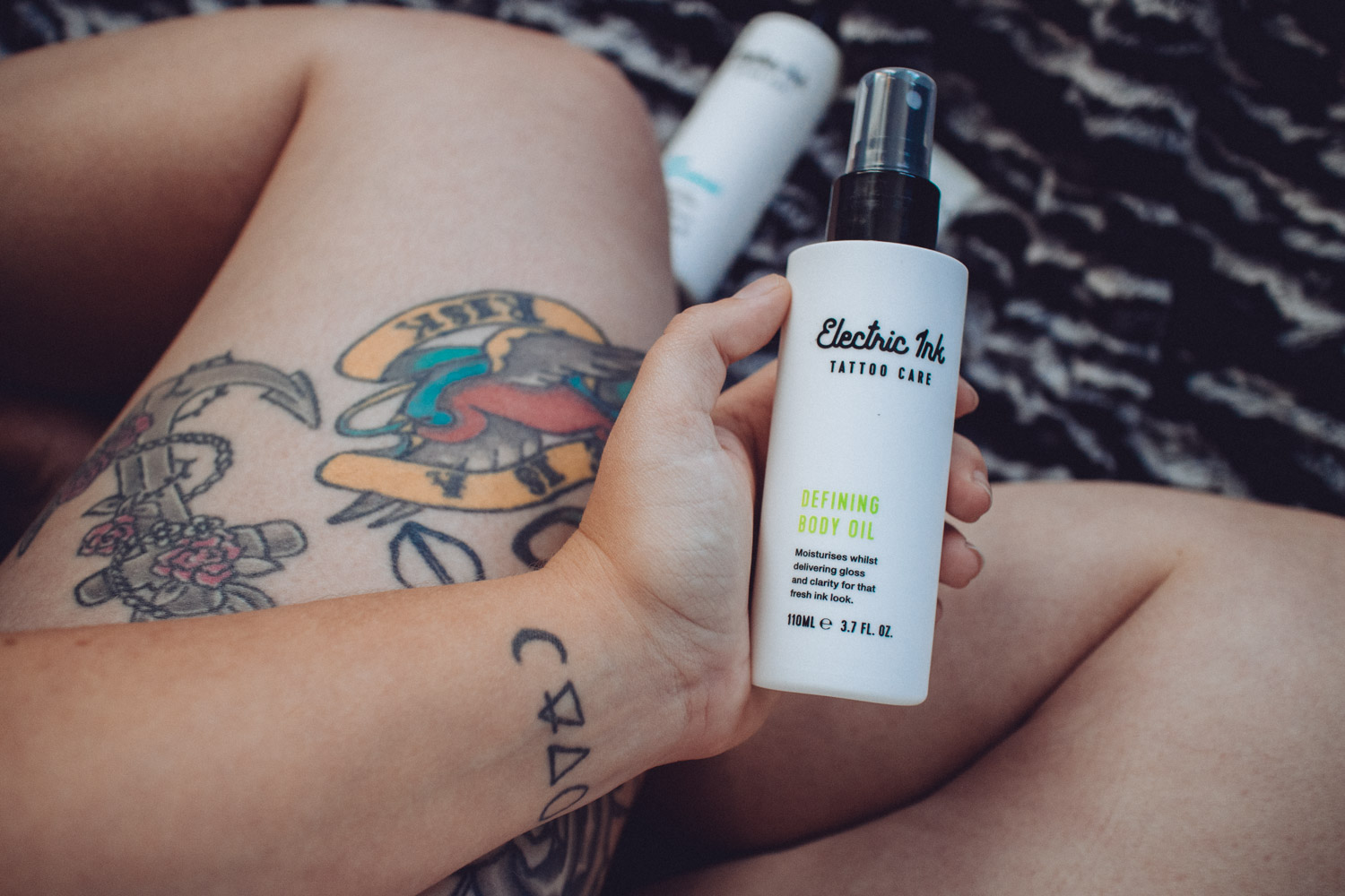 Electric Ink skincare Electric Ink defining body oil