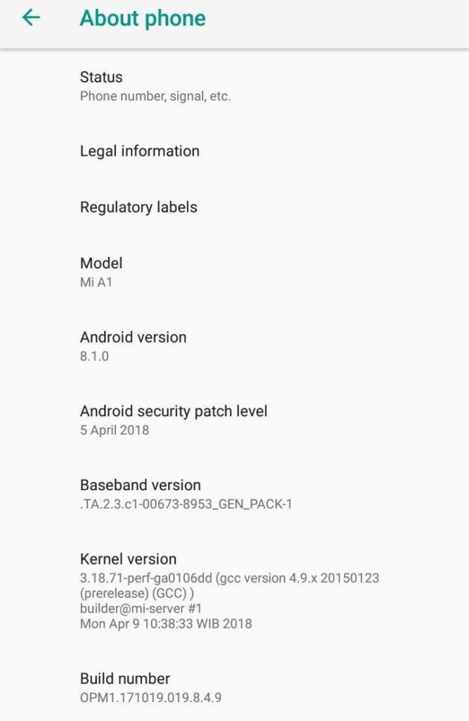 Download &amp; install OPM1.171019.019.8.4.9 android 8.1 ...