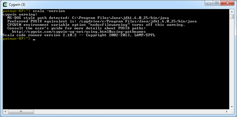 WhiteBoard Coder: Cygwin MS-DOS style path issues