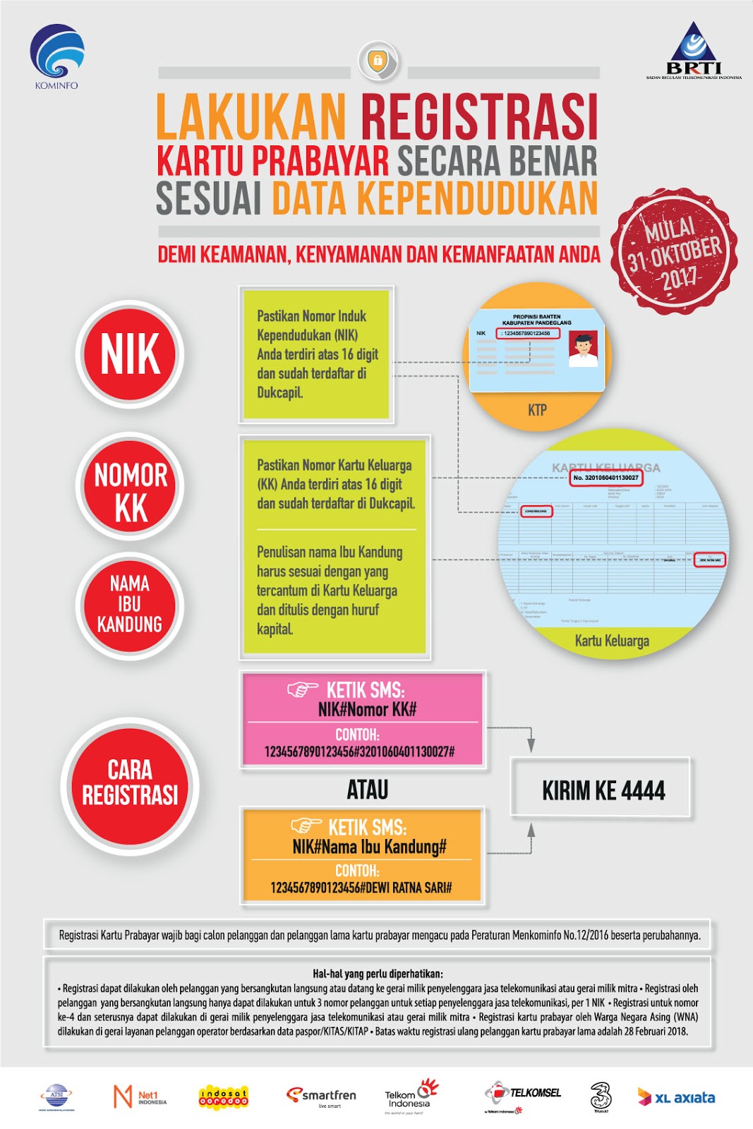 Cara Daftar Kartu Xl 4444
