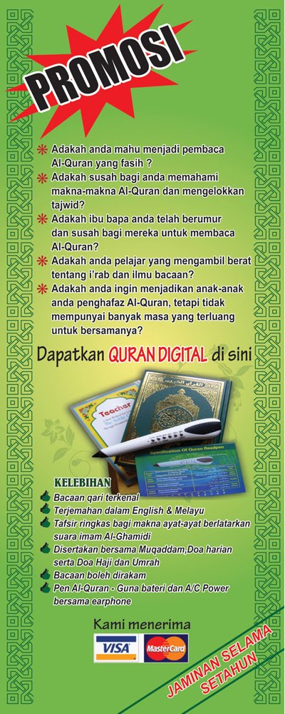 Promosi Al-Quran Digital Read Pen