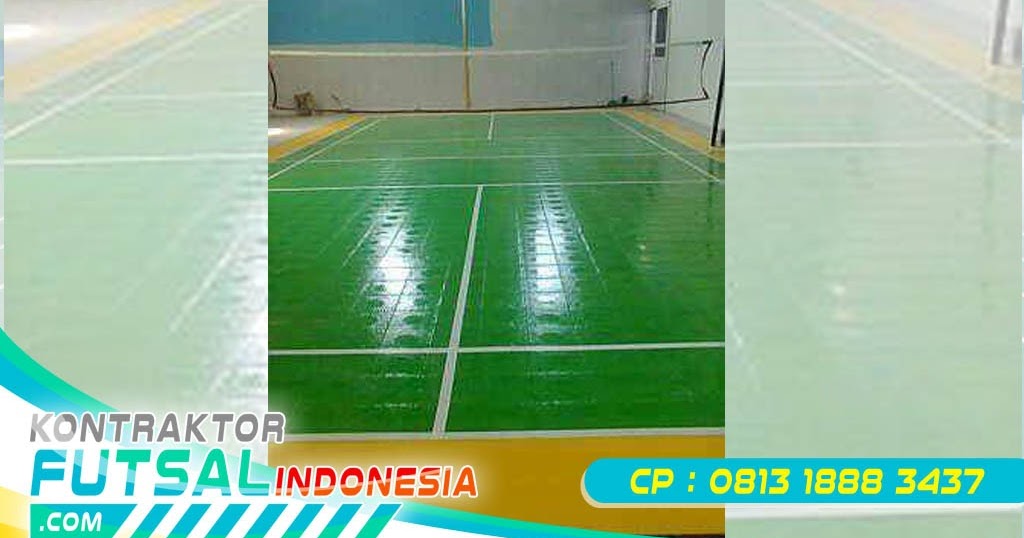 Lantai Untuk Lapangan Badminton, Biaya Membuat Lapangan