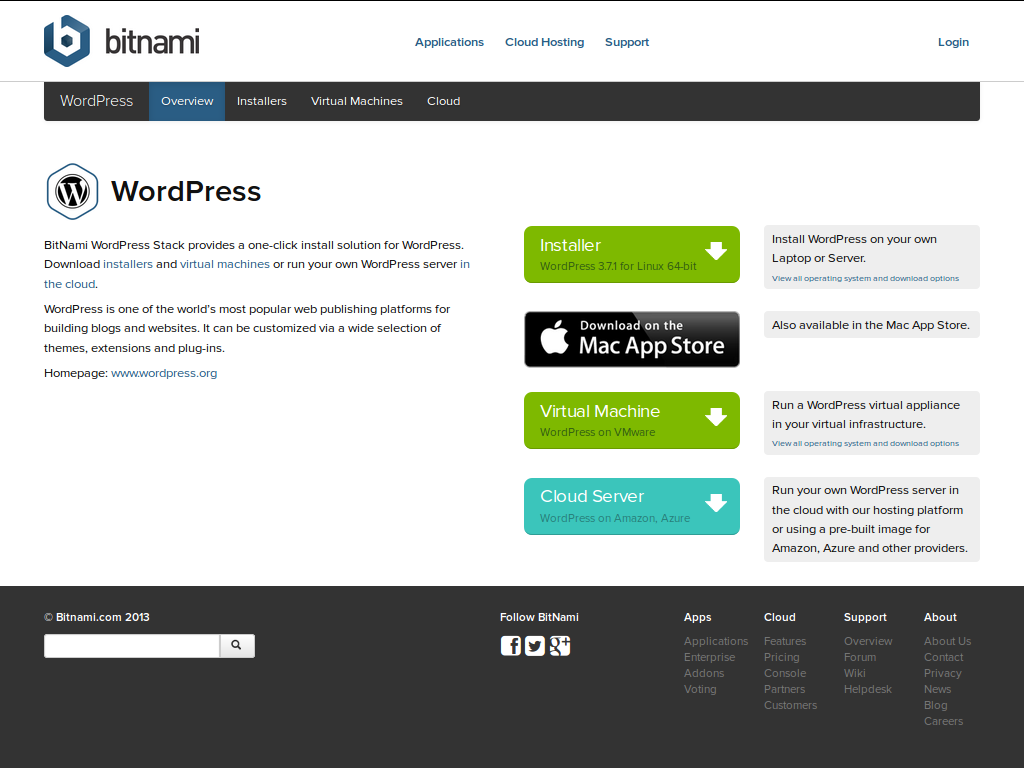 Bitnami wordpress stack 3 2 10