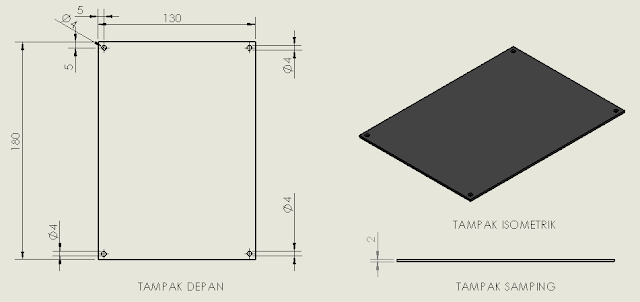 Gambar 3 17 Sheet Panel (sumber : perancangan) Gambar 3 17 Sheet Panel (sumber : perancangan)