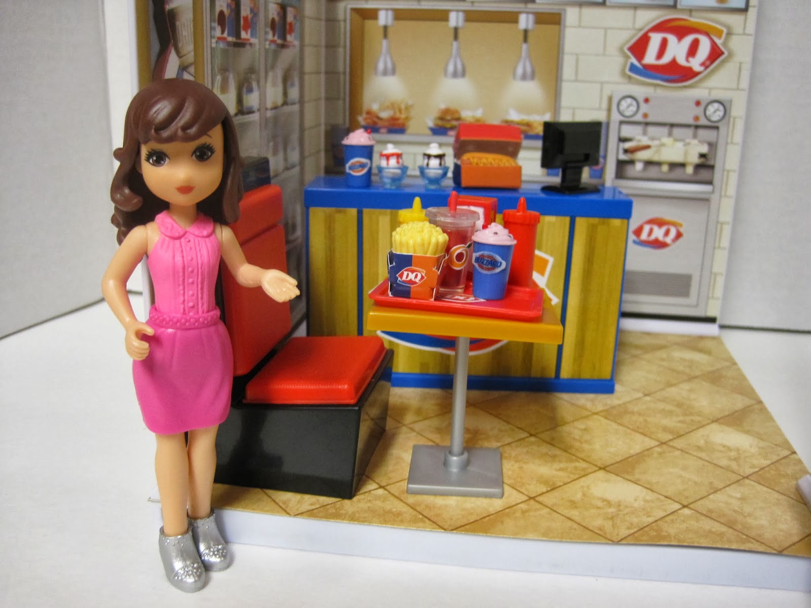 Never Grow Up A Mom's Guide to Dolls and More Jakks Pacific MiWorld Dairy Queen Playset and