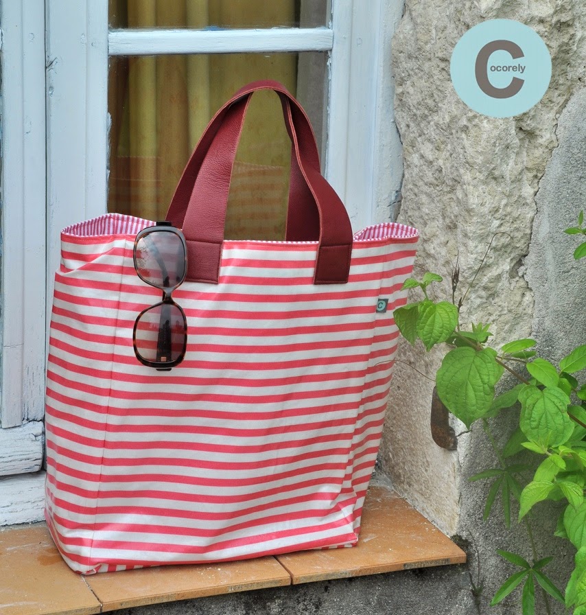 Les F?�nt?�isies de Cocorely: Sac cabas en toile enduite