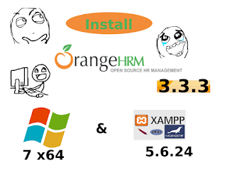 Install OrangeHRM 3.3.3 on Windows 7 localhost - open source HR management