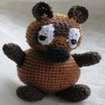 patron gratis oso amigurumi |  free pattern amigurumi bear