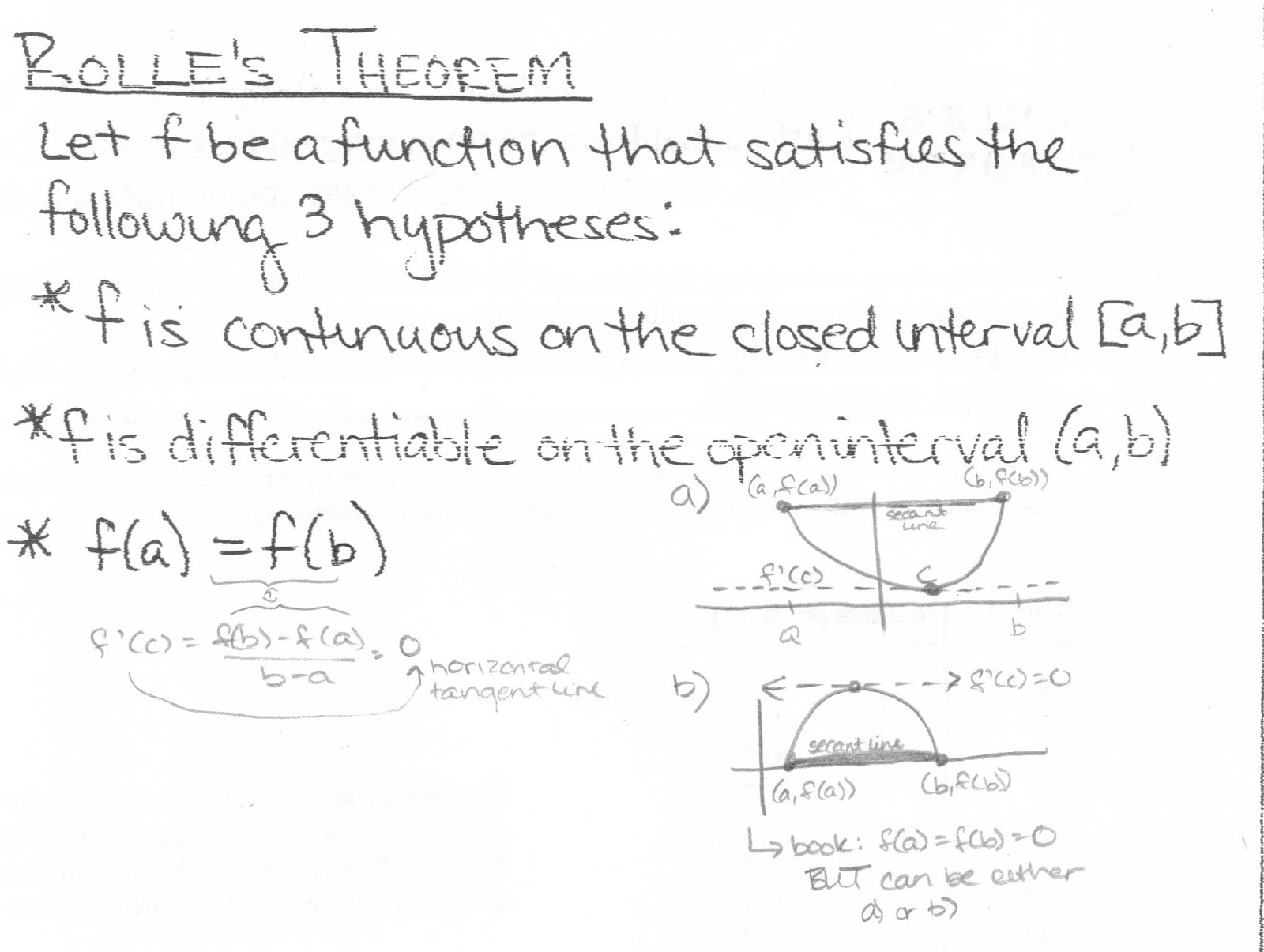 Project Legacy: AP Calculus Help: AB Notes