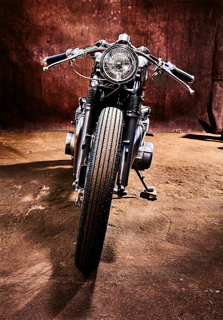 Honda CB550 By Mellow Motorcycles Hell Kustom