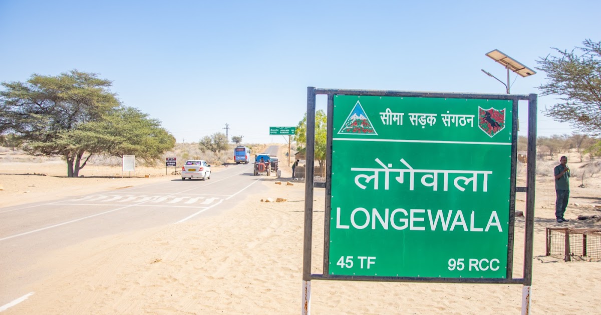 A Drive From Jaisalmer To Longewala And Tanot Mata Mandir