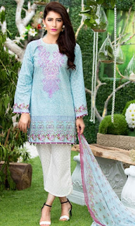 ALKARAM LAWN MIDSUMMER COLLECTION 2016-17 WITH PRICES MAGAZINE