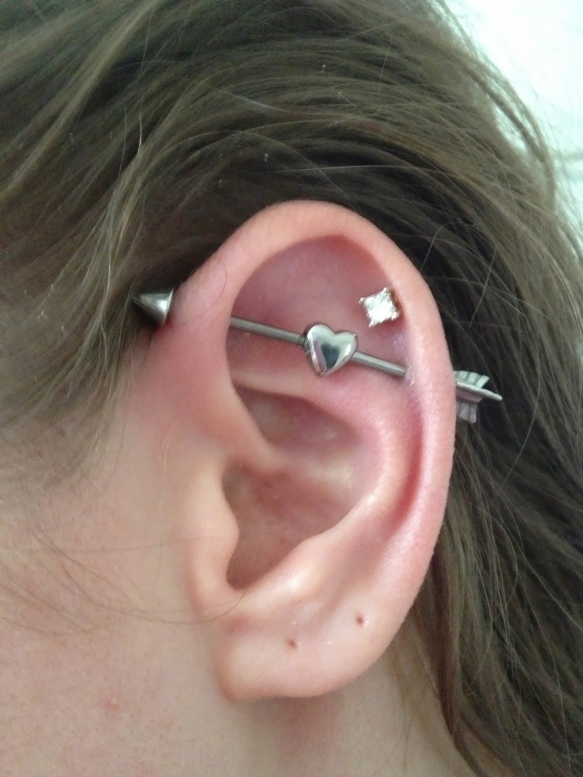 Amy Fashion Industrial Piercing Earrings