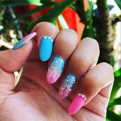 ✘ 21+ Mermaid Inspired Nails Ideas to Attract Your Beauty Magical creatures like unicorns have inspired many nail styles ✘ 21+ Mermaid Inspired Nails Ideas to Attract Your Beauty