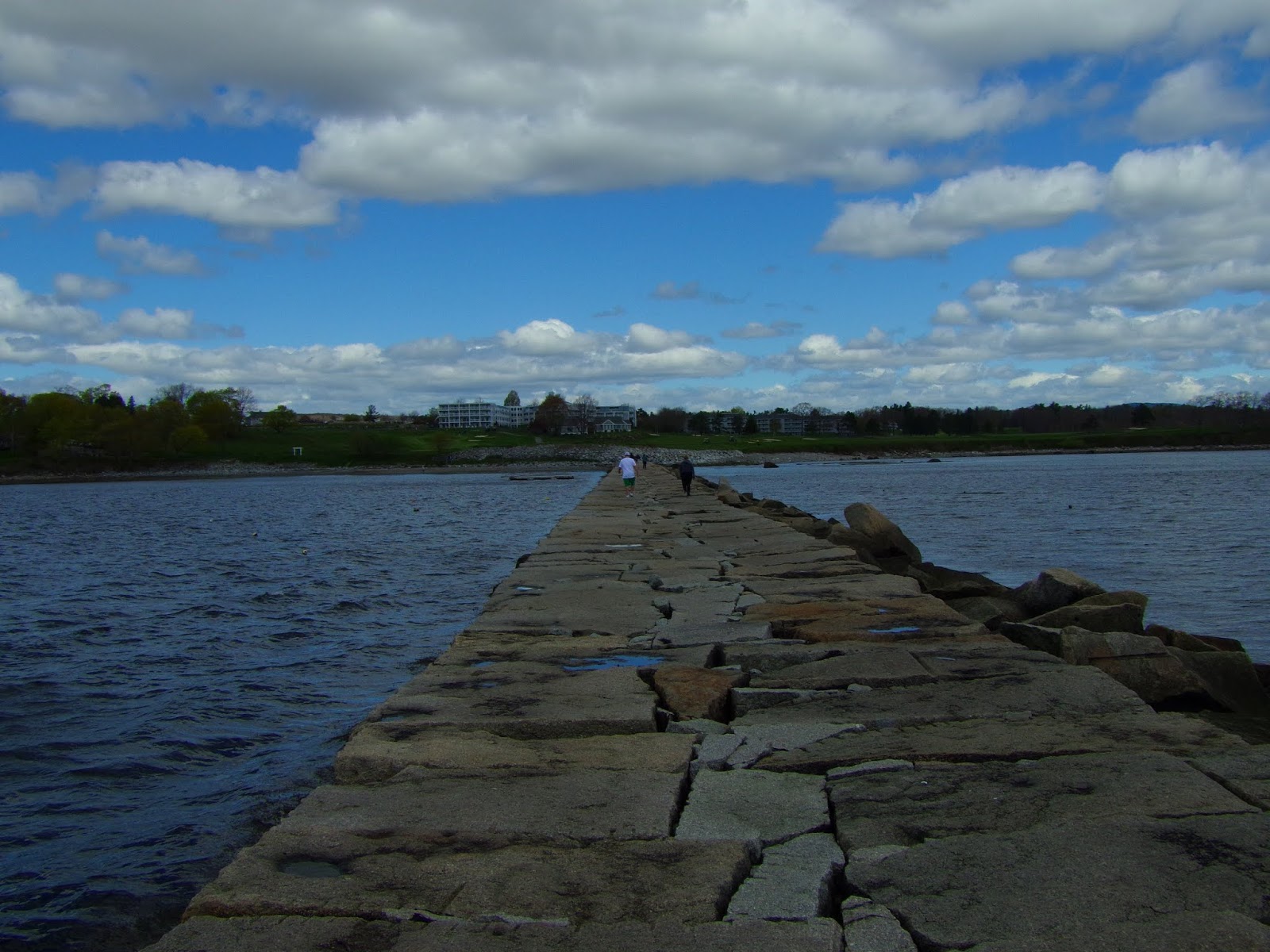 Breakwater Marie H. Reed Park, Rockland Harbor, Maine